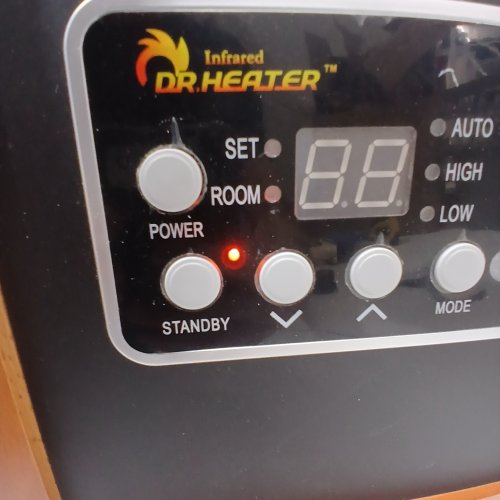 DR. HEATER INFRARED PORTABLE SPACE HEATER WITH HUMIDIFIER, 1500W image 4