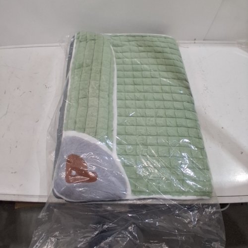 KIMPETS PLUSH PET NEST BED- 3XL (28" X 38"X2") - GREEN image 3