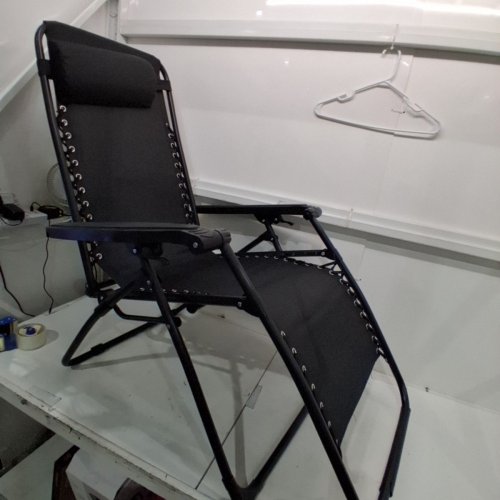 MIYA HOME ZERO GRAVITY CHAIR - 43" - BLACK image 2