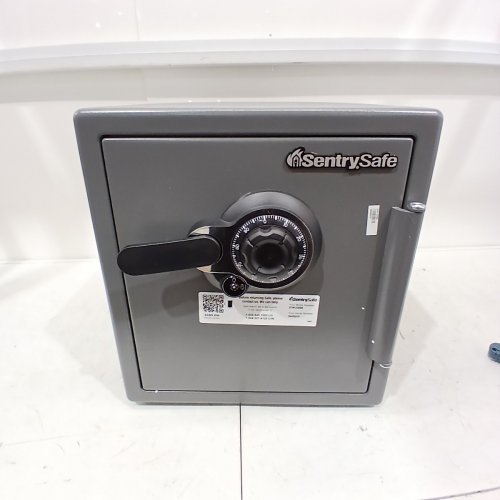 SENTRY SAFE 1.3 CUBIC FEET COMBINATION FIRE-SAFE (MODEL: SFW123DSB) - MEDIUM GREY image 3