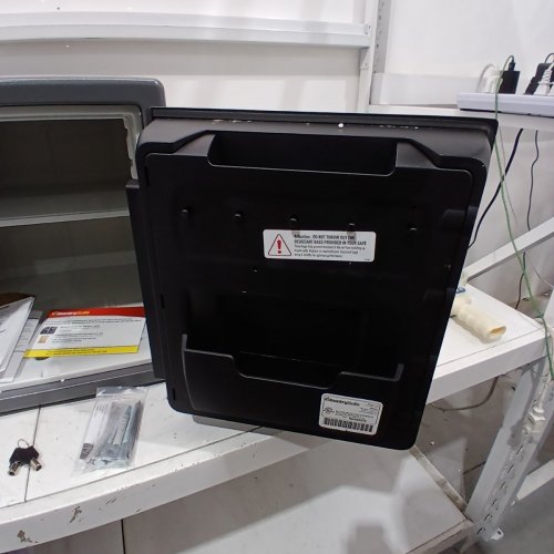 SENTRY SAFE 1.3 CUBIC FEET COMBINATION FIRE-SAFE (MODEL: SFW123DSB) - MEDIUM GREY image 5