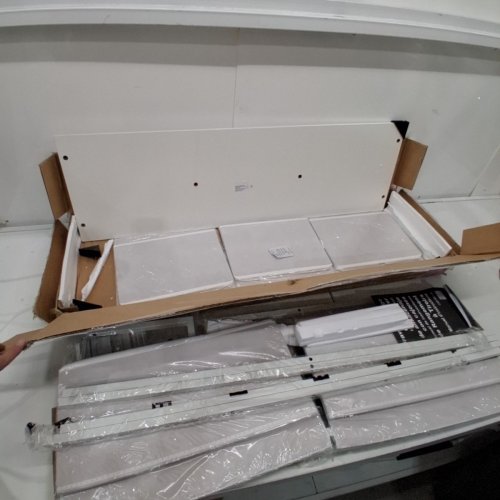 WLIVE 5-DRAWER DRESSER - 39.4" X 11.8" X 26.6" - WHITE (MODEL: CAB-5BC-V2-WT) image 3