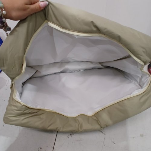 KEEP COOL SOFT INSULATED COOLER TOTE BAG - 48L - 23" X 15" X 7" - GREENISH BEIGE (MODEL: 1994097) image 3