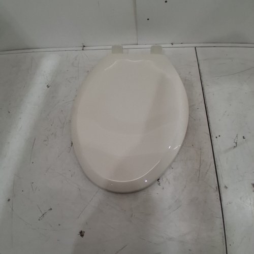 GERBER SOFT-CLOSING ELONGATED TOILET SEAT - 18" - BISCUIT (MODEL: G009921309) image 3