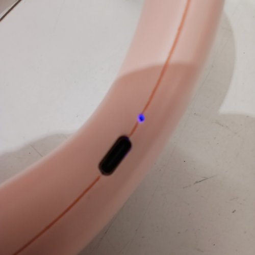 ZELAXY PORTABLE BLADELESS NECK COOLING FAN - 3 SPEEDS - PINK (MODEL: MP01) image 3