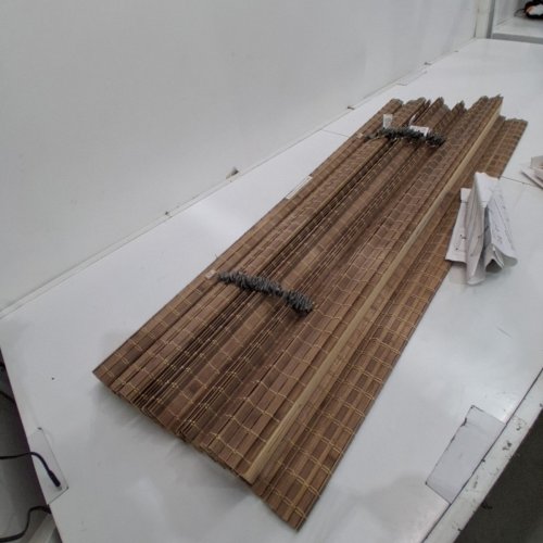 RADIANCE CORDLESS ROMAN SHADE - 38" X 64" - DRIFTWOOD (MODEL 2208864E) image 3