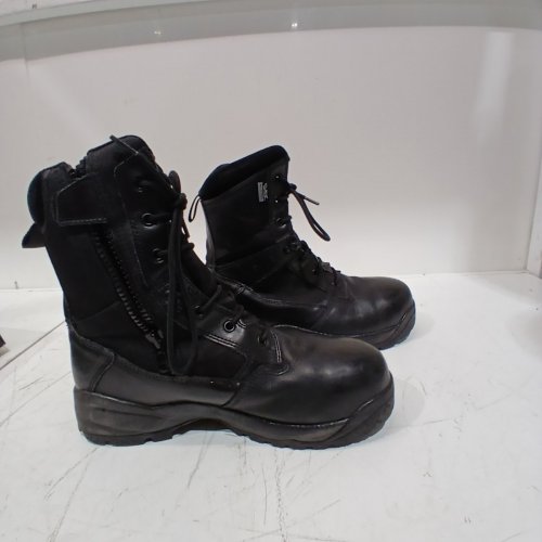 MENS 5.11 TACTICAL - ATAC 2.0 WATER, SLIP & PUNCTURE RESISTANT DUTY PATROL BOOTS - 10 - BLACK - (MODEL:12416ABR) image 3
