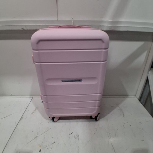 FRENCH CONNECTION USB CUPHOLDER CARRYON LUGGAGE - 15" X 22" - PINK A BOO - (MODEL: FC-36920-EX-675) image 2