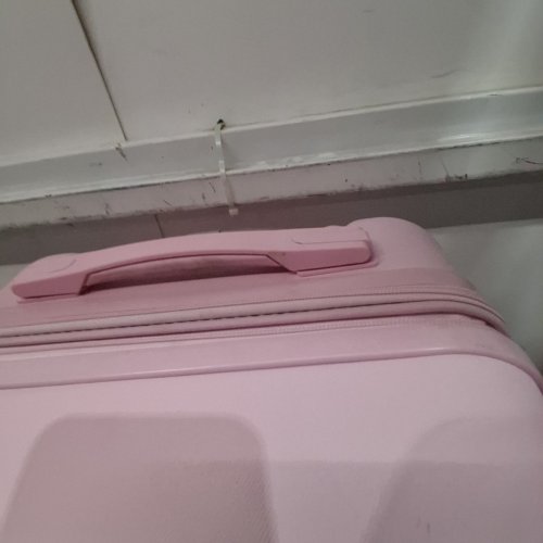 FRENCH CONNECTION USB CUPHOLDER CARRYON LUGGAGE - 15" X 22" - PINK A BOO - (MODEL: FC-36920-EX-675) image 3