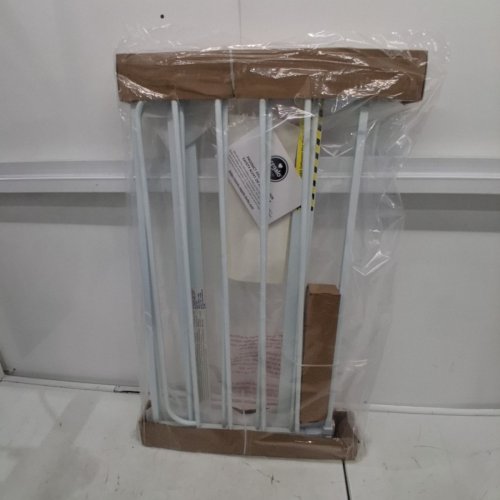REGALO EASY STEP EXTRA WIDE METAL SAFETY GATE - 30" X 29"- 49" - WHITE (MODEL: 1164EWDS) image 2