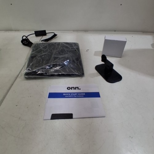 ONN. COAXIAL DIRECTIONAL INDOOR 1080P HDTV ANTENNA - VHF/UHF, 4G/5G FILTER, SLIM, LIGHTWEIGHT - BLACK (MODEL: ONA23AV002C) image 4