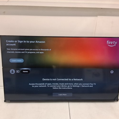HISENSE 40" HI-QLED HD SMART FIRE TV, DOLBY AUDIO, COMPATIBLE WITH ALEXA, FULL ARRAY LED - 1080P - BLACK - (MODEL: 40QD4SF) image 2