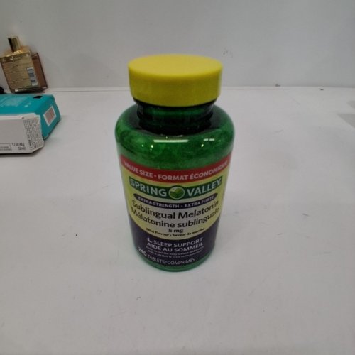 ( 240 TABS) SPRING VALLEY SUBLINGUAL MINT FLAVORED MELATONIN TABLETS- 5MG image 2