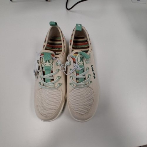 WOMEN'S HURLEY TWO TONE SNEAKER - SIZE 8 - GREY/GREEN/BEIGE (STYLE : 5566708) image 2
