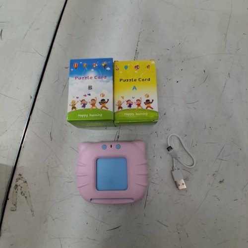 QUTZ EDUCATIONAL TALKING FLASH CARDS FOR TODDLERS - PINK image 3