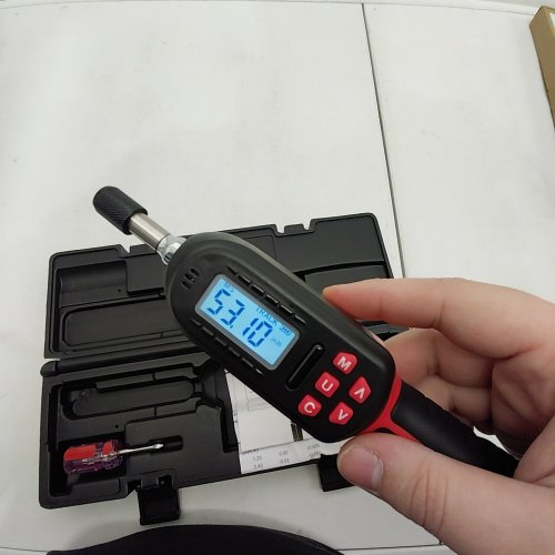 LEOLEE ADJUSTABLE DIGITAL TORQUE SCREWDRIVER WITH BUZZER & LED INDICATOR - 0.3-6 NM - 1/4" - (MODEL:VP027-1) image 2
