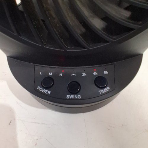 DR. PREPARE OSCILLATING TOWER FAN - 13" - BLACK (MODEL: DDF-OBK16W) image 2