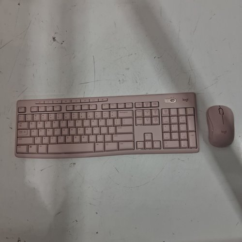 2PC LOGITECH MK270 WIRELESS KEYBOARD AND MOUSE COMBO - 2.4 GHZ WIRELESS - PINK (MODEL: MK270) image 3