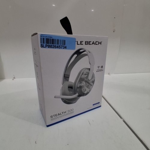 TURTLE BEACH STEALTH 500 WIRELESS GAMING HEADSET WITH BLUETOOTH, RECEIVER, AND FLIP-TO-MUTE MIC - DESIGNED FOR XBOX, MULTIPLATFORM - WHITE/GREY (MODEL: TBS-2103-05/HWBB0005) image 5