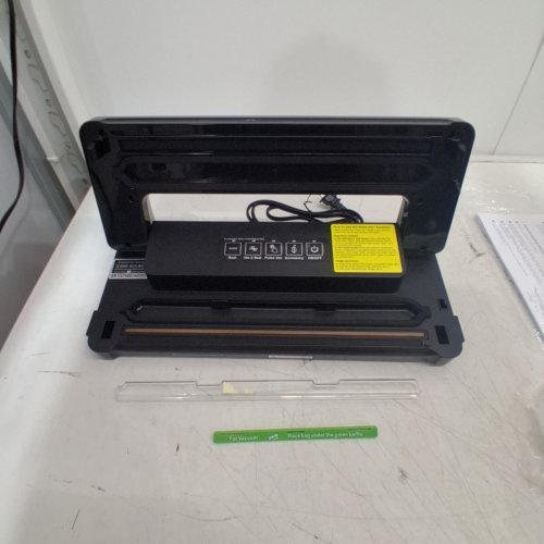 4-IN-1 BONSENKITCHEN PRECISION COMPACT VACUUM SEALER - BLACK/SILVER (MODEL:VS2100) image 3