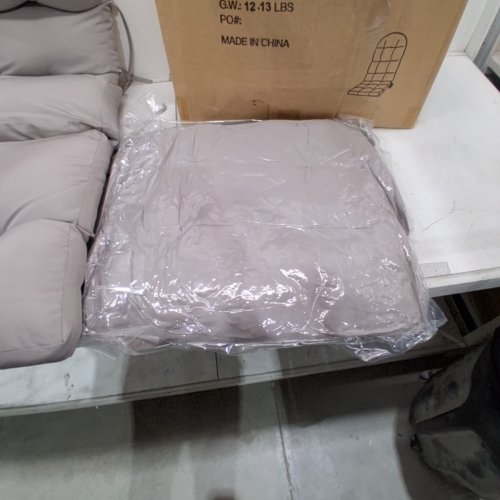2PK ADIRONDACK CHAIR CUSHION - 46.5'' X 19.7'' X 4'' - LIGHT GREY (MODEL: PC001ZDGR) image 3