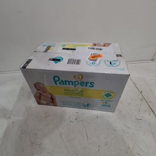 10PK PAMPERS SENSITIVE FRAGRANCE-FREE BABY WIPES - 84 PER PACK (840 TOTAL) image 4