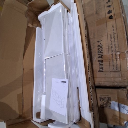 DRESSER FOR BEDROOM, DRESSER FOR CLOSET WITH 12 FABRIC DRAWERS, LARGE TV STAND - 63" - WHITE - (MODEL: 55SCFDR12D140LWP) image 10