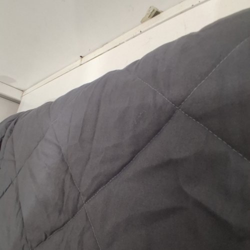 JOLLYVOGUE WEIGHTED BLANKET - FULL/QUEEN - 15 LBS - GREY image 4