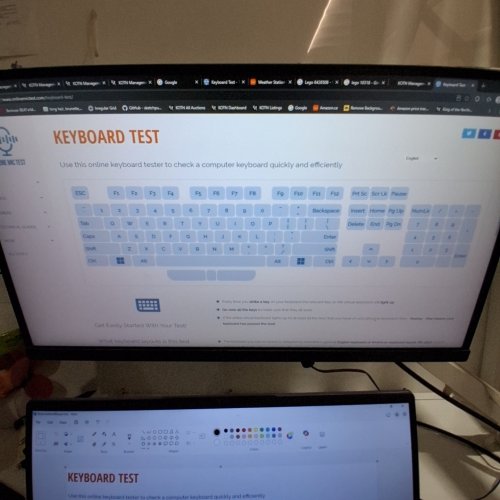 2PC LOGITECH MK540 WIRELESS KEYBOARD AND MOUSE - BLACK (MODEL: 920-012585) image 2