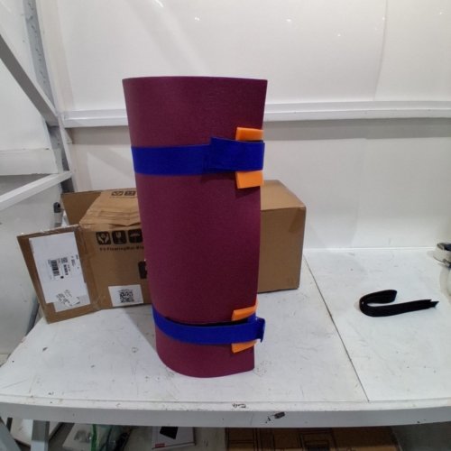 FITPLY FLOATING MAT - 6.6" X 2.2" - BLUE, WHITE & BURGUNDY image 3