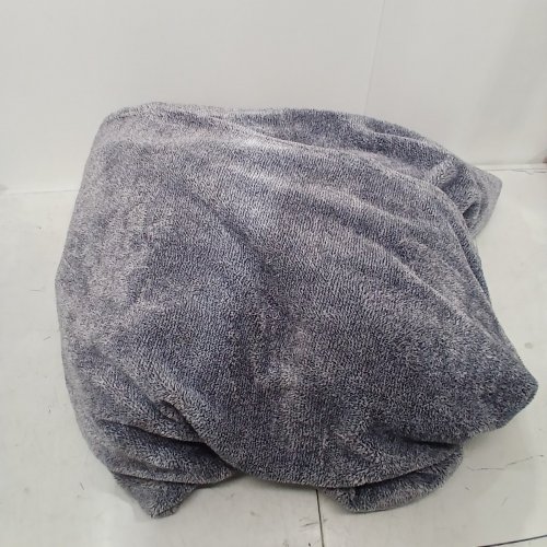 KIRKLAND SIGNATURE PLUSH BLANKET - KING (92" X 112") - GREY (MODEL: 1234920) image 3