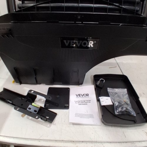 VEVOR TRUCK BED STORAGE TOOL BOX FOR THE LEFT DRIVER SIDE FITS FORD F-150 05-21 MODELS - 6.6 GAL/25 L - BLACK (ZP20220406S01) image 4