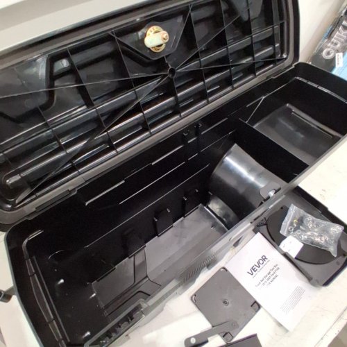 VEVOR TRUCK BED STORAGE TOOL BOX FOR THE LEFT DRIVER SIDE FITS FORD F-150 05-21 MODELS - 6.6 GAL/25 L - BLACK (ZP20220406S01) image 6