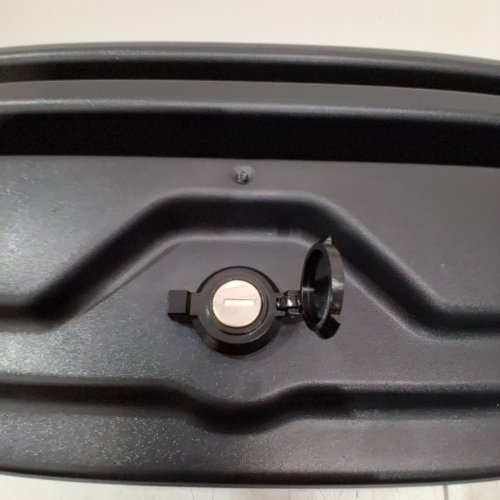 VEVOR TRUCK BED STORAGE TOOL BOX FOR THE LEFT DRIVER SIDE FITS FORD F-150 05-21 MODELS - 6.6 GAL/25 L - BLACK (ZP20220406S01) image 11