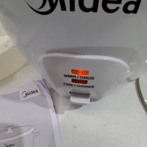 MIDEA 20-CUP (4.5L) COUNTERTOP CERAMIC RICE COOKER - WHITE (MODEL: MRC452S0CMW) image 2
