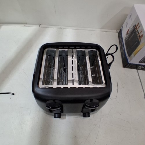 MAINSTAYS 4-SLICE 6 SETTINGS TOASTER - BLACK (MODEL:MSF0BK100017875) image 3