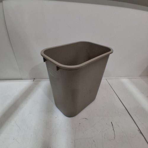 RUBBERMAID RECTANGULAR WASTEBASKET - 10GAL - BEIGE (MODEL: FG295700BEIG) image 2