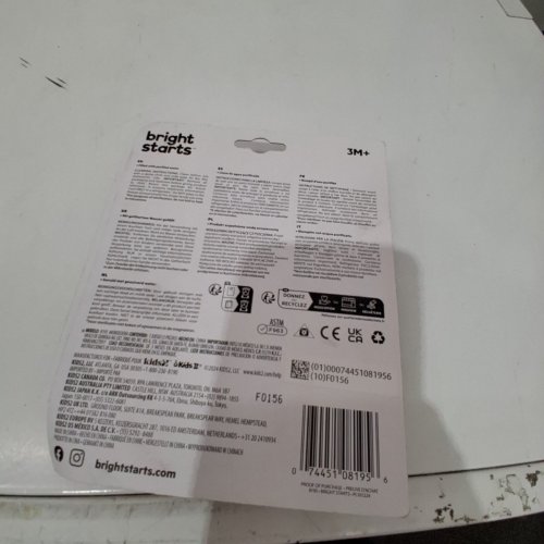 3PK BRIGHT STARTS H2O FILLED CHILL AND TEETH RINGS - 3M+ image 3
