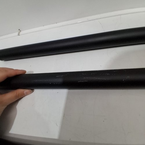 5PC PIPE STAIR HANDRAIL RAILING - 12FT - BLACK image 5