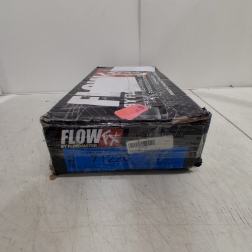 FLOWMASTER FLOW FX EXHAUST MUFFLER - UNIVERSAL FIT - 2.5" INLET/OUTLET - STAINLESS STEEL (MODEL: 71226) image 4
