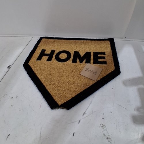 ABBOTT DOOR MAT 21" X 22" - TAN / BLACK (MODEL: 35-PFW/SH 1151) image 2