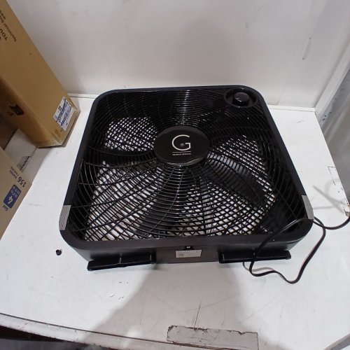 GENESIS BOX FAN 3 SPEED SETTINGS - 20'' - BLACK (MODEL: G20BOX-BLK) image 3