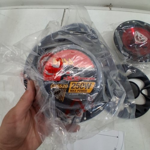2PK BOSS AUDIO SYSTEMS CAR SPEAKERS - 350W - 6.5" - BLACK/RED (MODEL: CH6520) image 3
