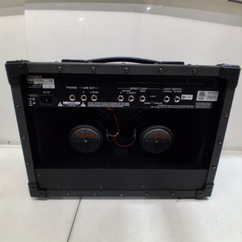 ROLAND JAZZ CHORUS ULTRA COMPACT GUITAR AMPLIFIER - 30W STEREO AMP, DUAL 6.5" SPEAKERS - BLACK (MODEL: JC-22) image 6