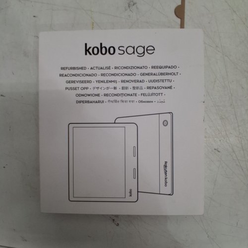 KOBO SAGE COMFOLIGHT PRO EREADER - 32GB - 8" - BLACK (MODEL: N778-KU-BK-A-EP) image 3