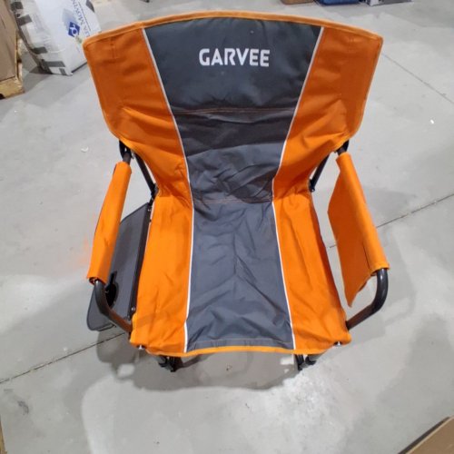 GARVEE OVERSIZED DIRECTORS PORTABLE CAMPING CHAIR - 400LBS MAX - ORANGE (MODEL: 7A37Z) image 3