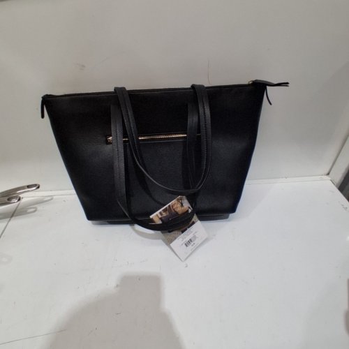 BUFFALO DAVID BITTON LEATHER TOTE SHOULDER BAG - BLACK (MODEL: 2012486) image 2