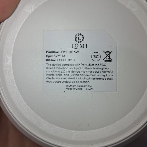 LOMI LED NIGHT LIGHT WITH 3 LIGHT MODES - 4" - WHITE image 3
