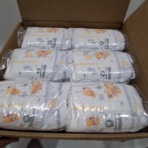 144PK HUGGIES LITTLE SNUGGLERS DIAPERS - SIZE NEWBORN image 2