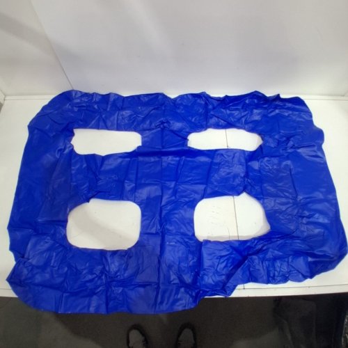 INFLATABLE WATER HAMMOCK LOUNGER POOL FLOAT - 3 FT X 4 FT - BLUE image 3